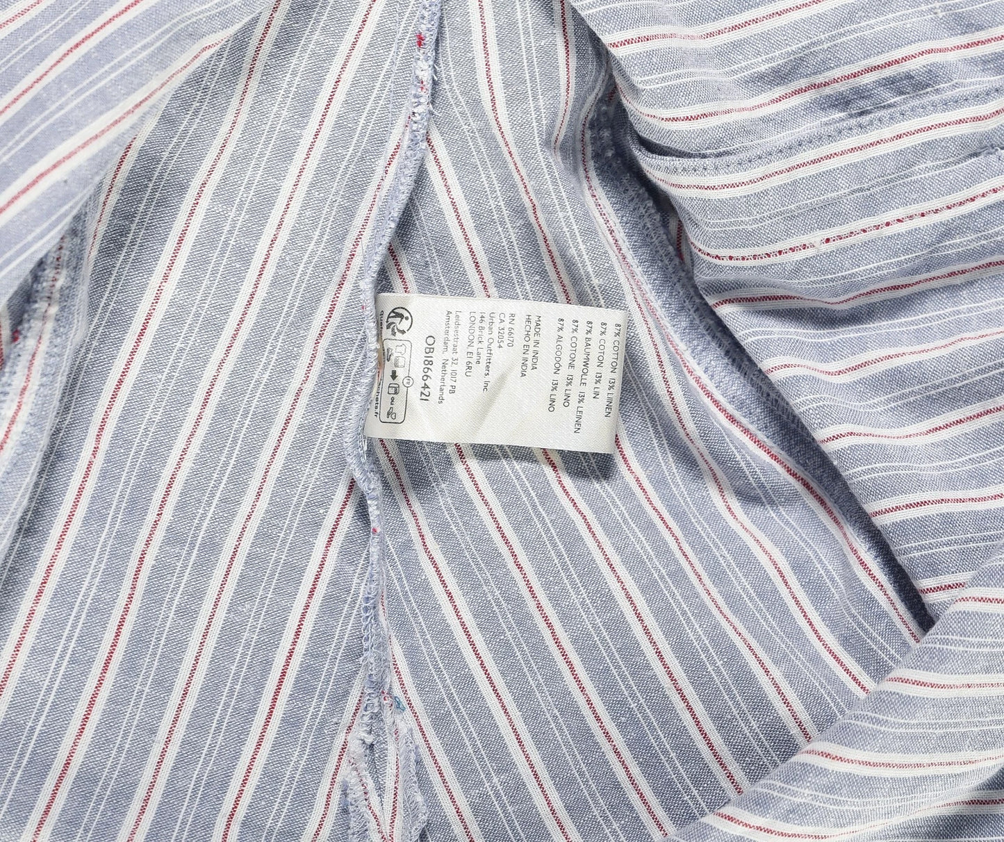 Pilcro Button-Sleeve Buttondown Shirt — Anthropologie