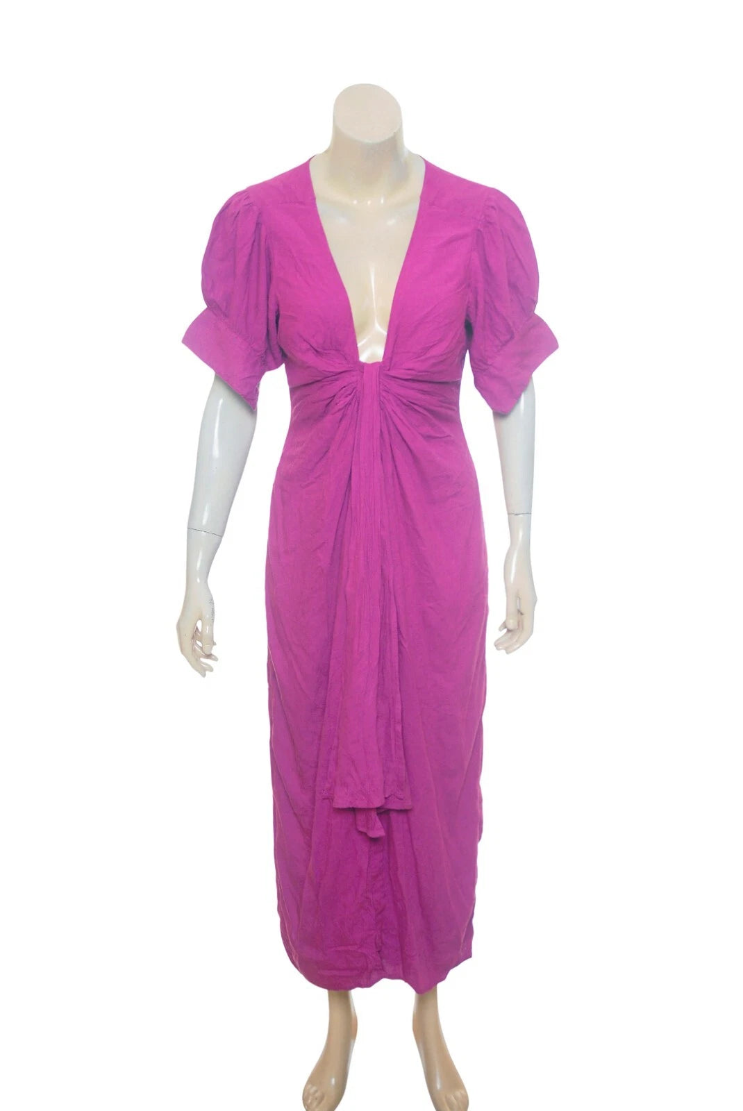 Free people Vintage Summer Midi Dress – back view pink