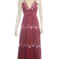 Free people Real Love Embroidered Midi Dress