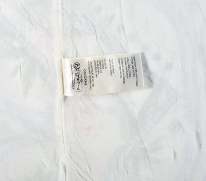 Anthropologie Maeve The Lillian Button-Front Midi Dress – washcare white