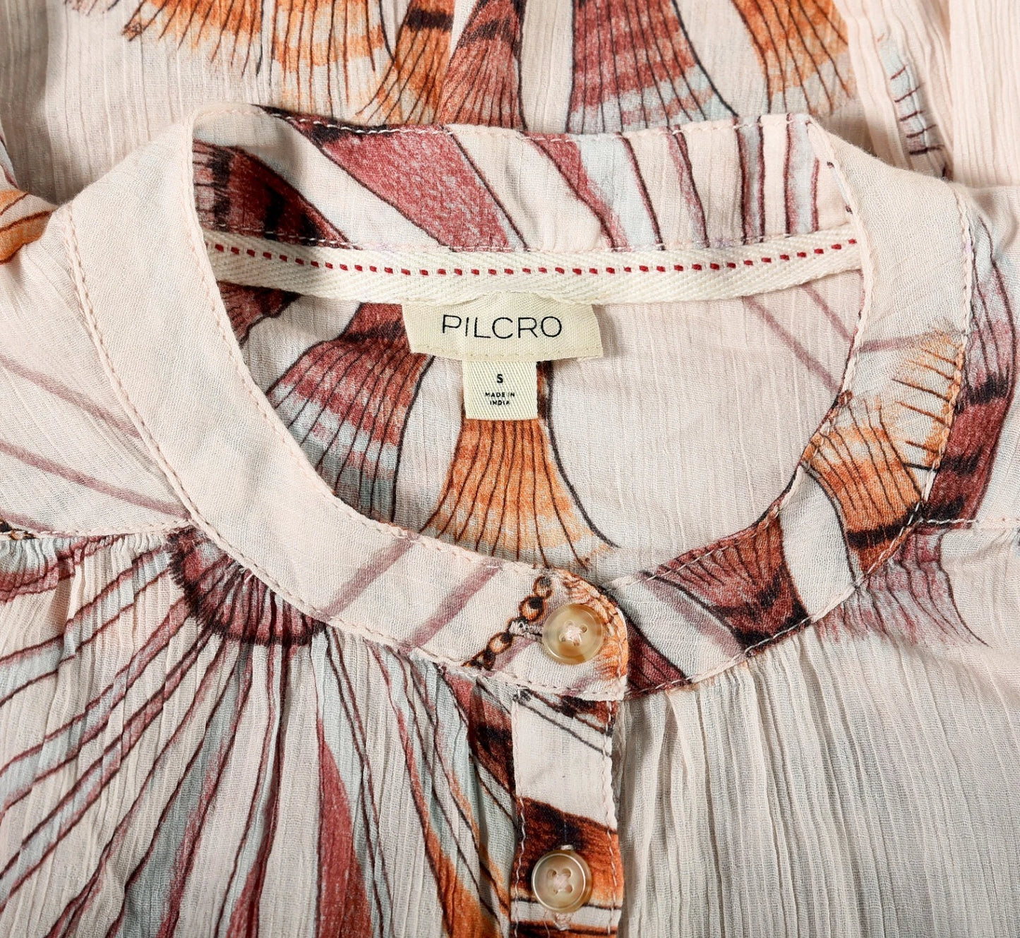 Anthropologie The Sidney Batwing Blouse – label size pink