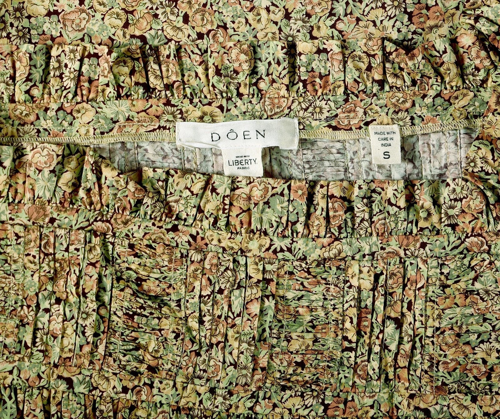 Doen Acton Dress – label size green