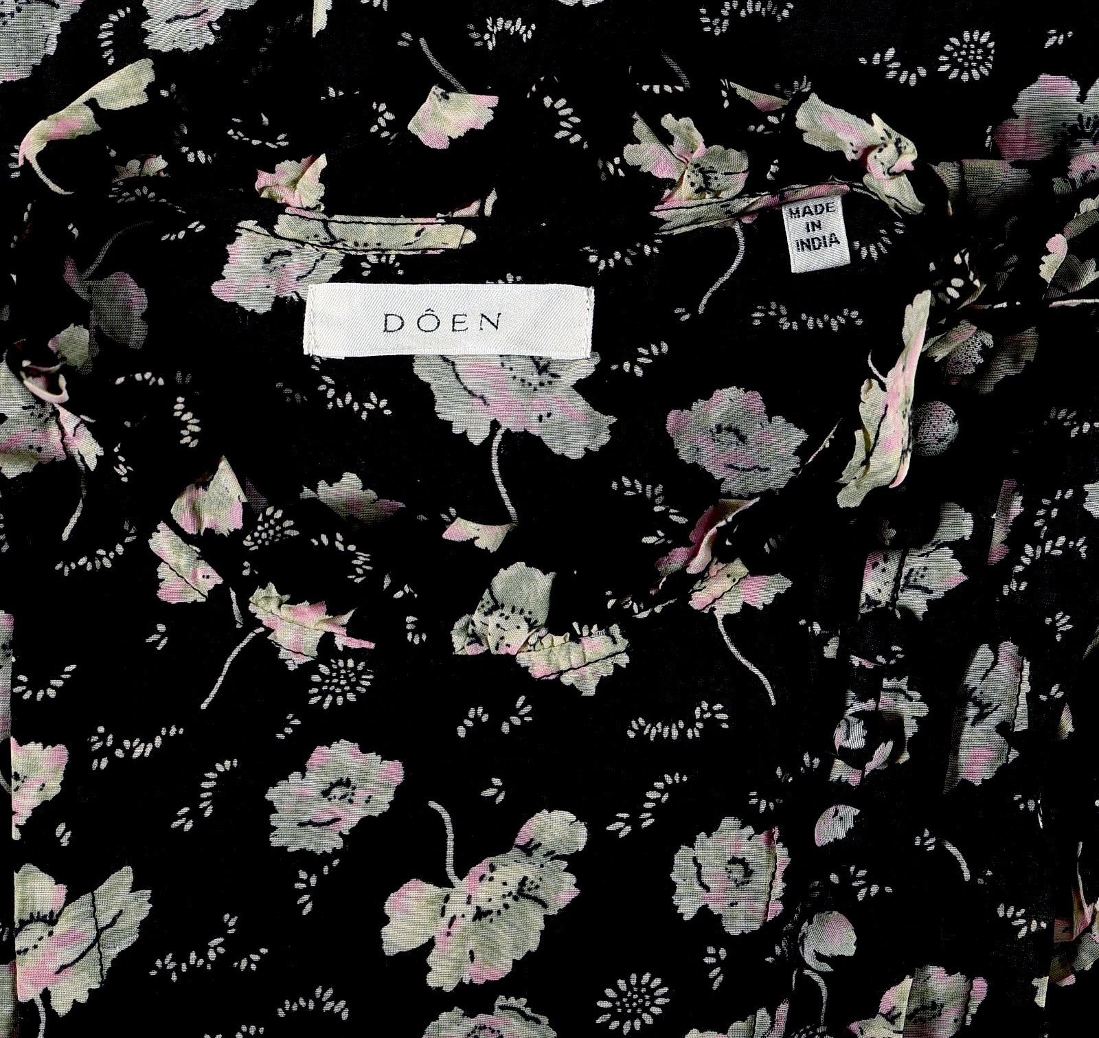 Doen Carnation Dress – label black