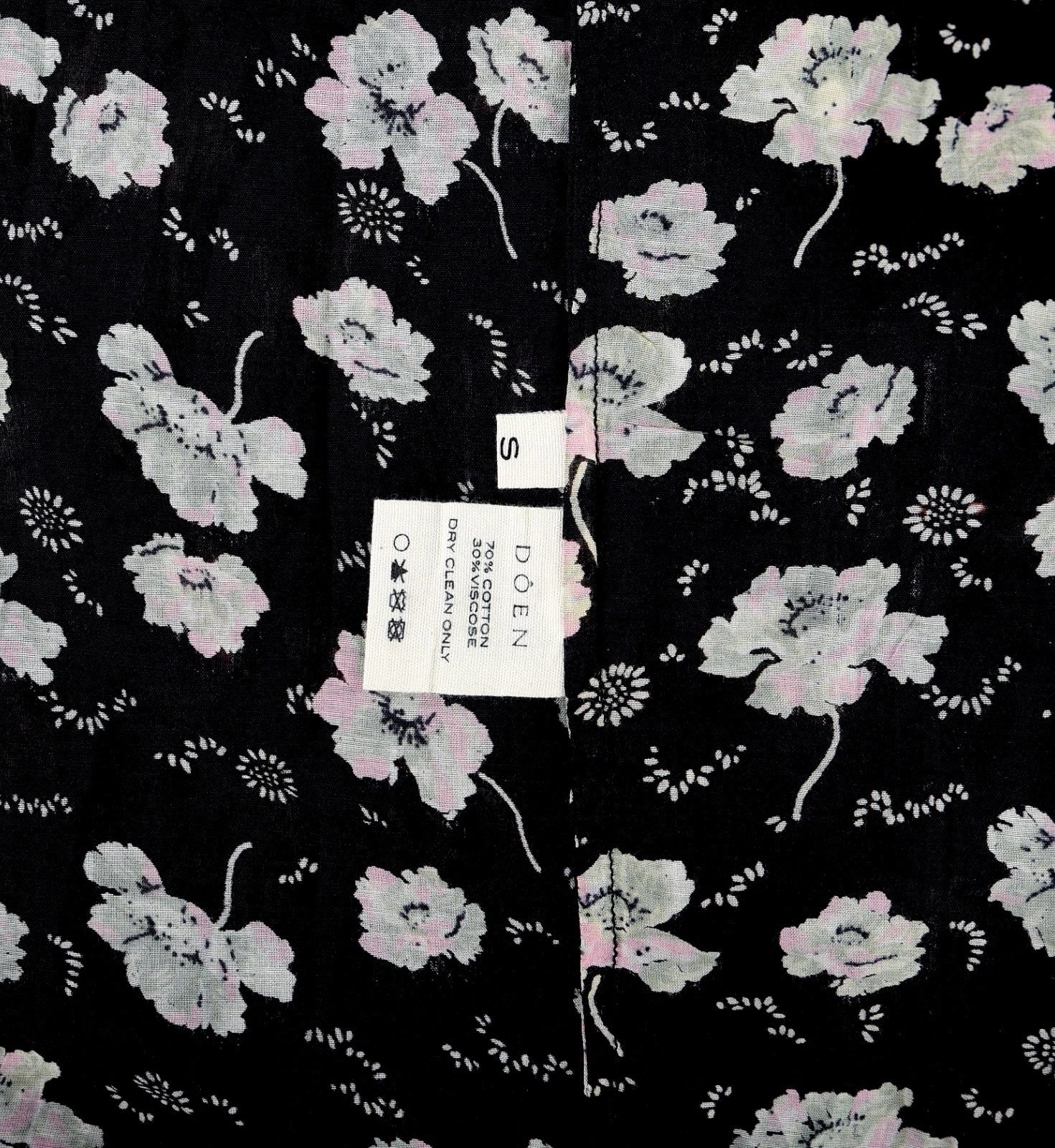 Doen Carnation Dress – washcare size black