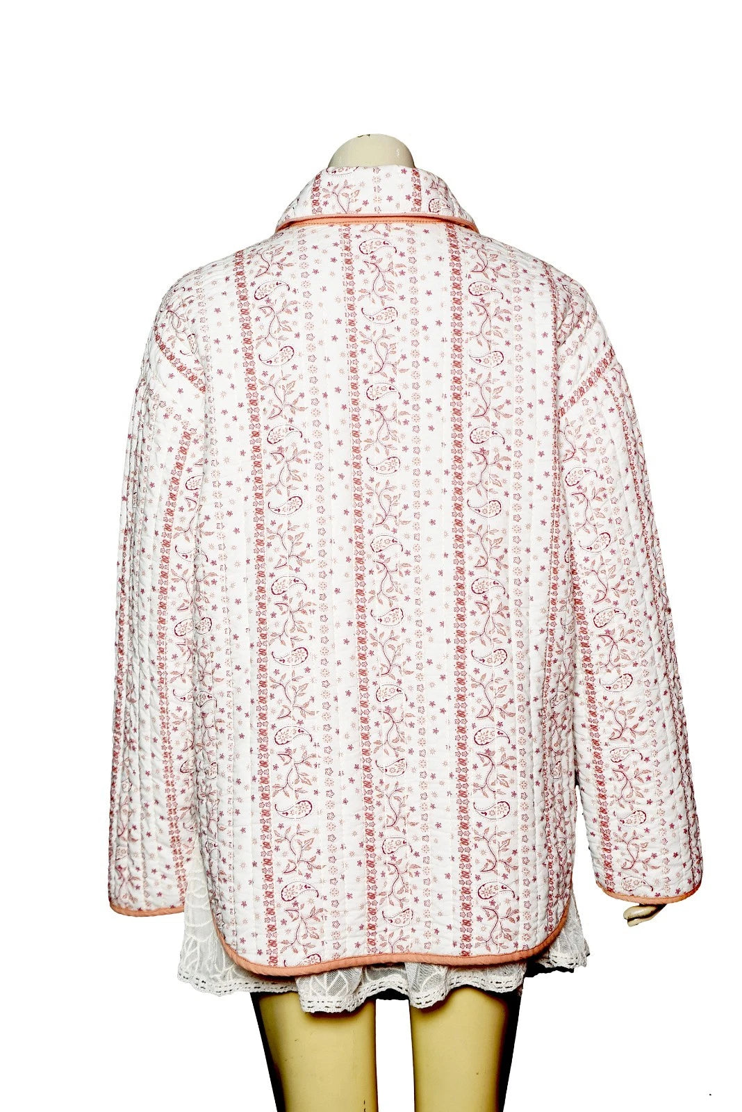 Free People Alexie Jacket – back view ivory