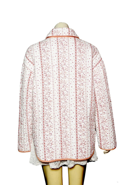 Free People Alexie Jacket – back view ivory