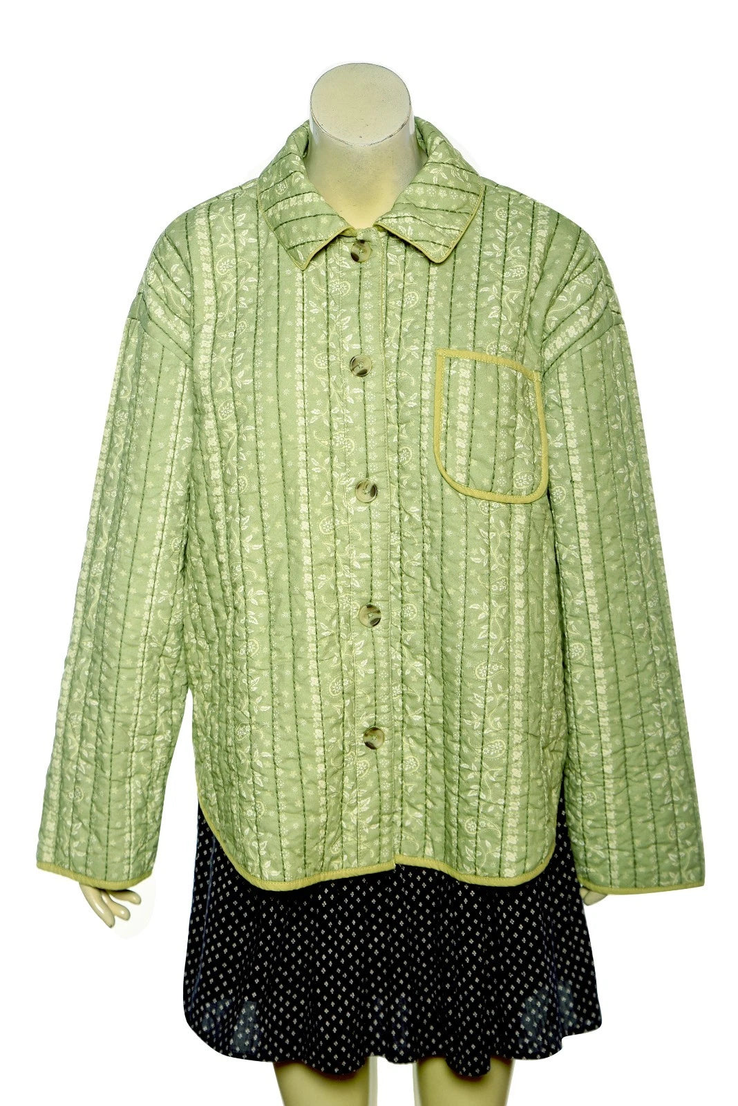 Free People Alexie Jacket – front view green