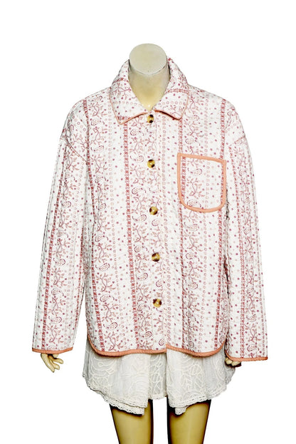 Free People Alexie Jacket – front view ivory