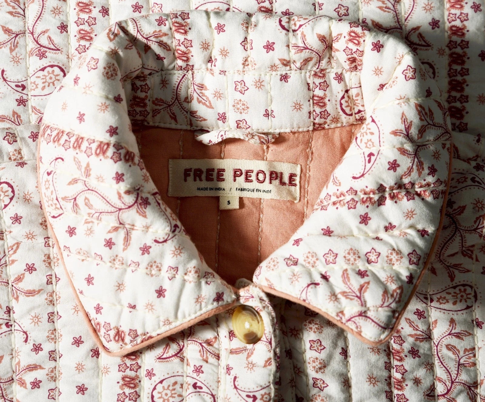 Free People Alexie Jacket – label size ivory