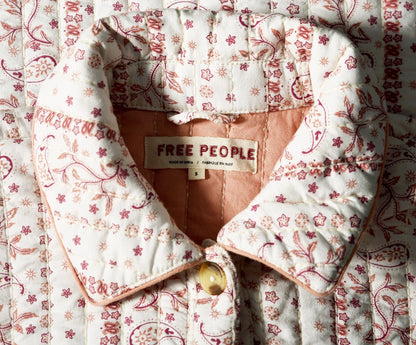 Free People Alexie Jacket – label size ivory