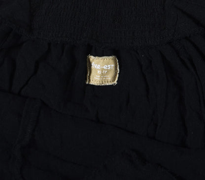 Free People April Midi Dress – label size black