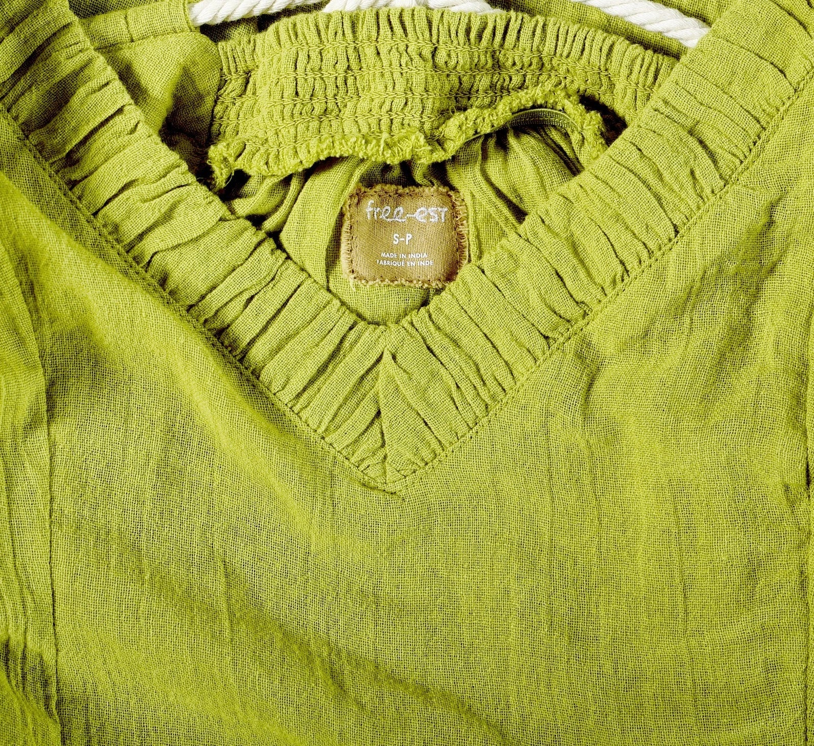 Free People April Midi Dress – label size green