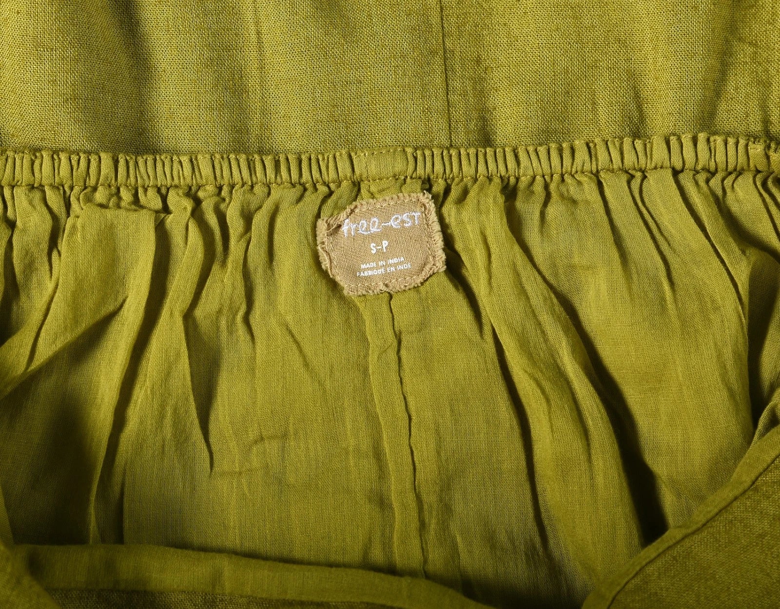 Free People Callie Chic Mini Dress – label size green