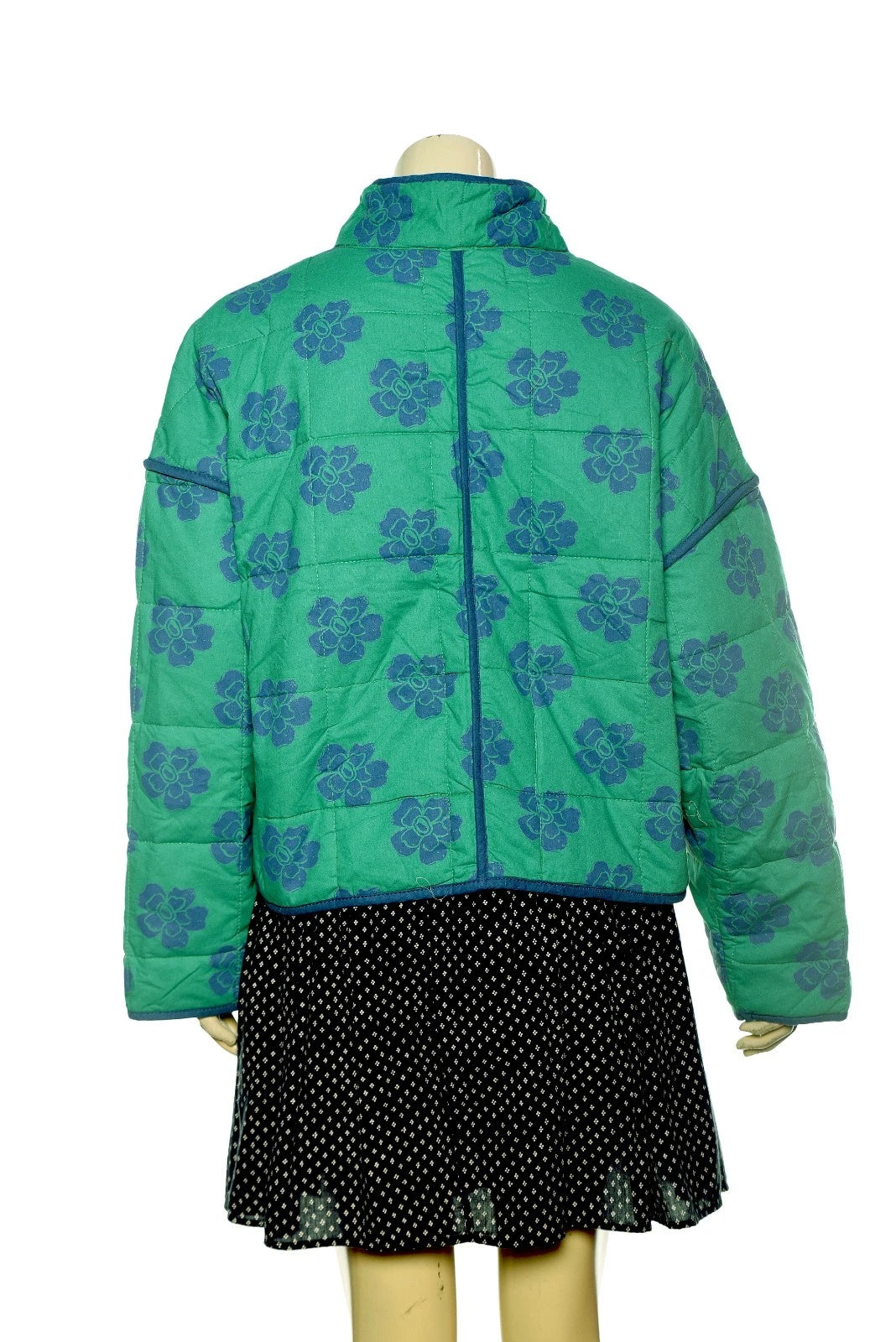 Free People Chloe Jacket – back view green