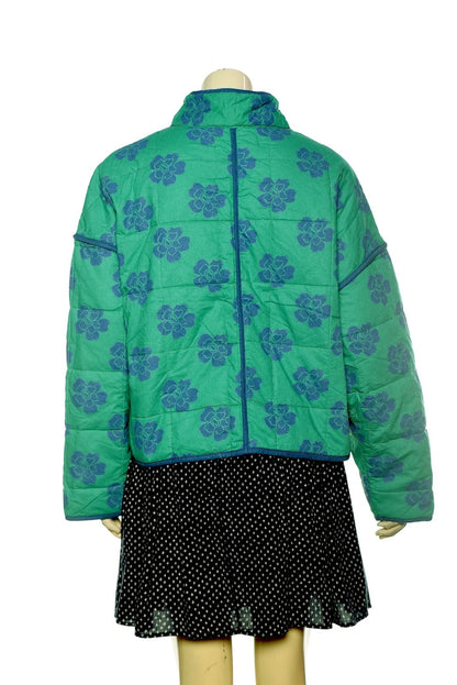 Free People Chloe Jacket – back view green