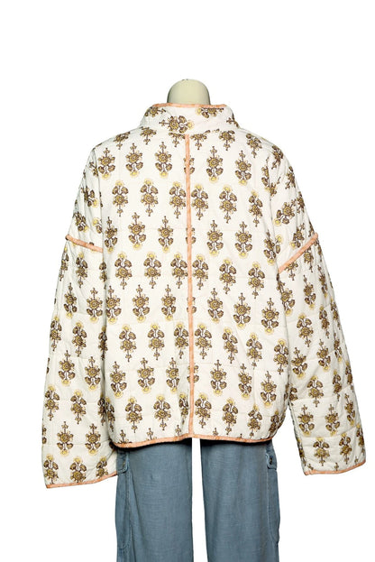 Free People Chloe Jacket – back view ivory