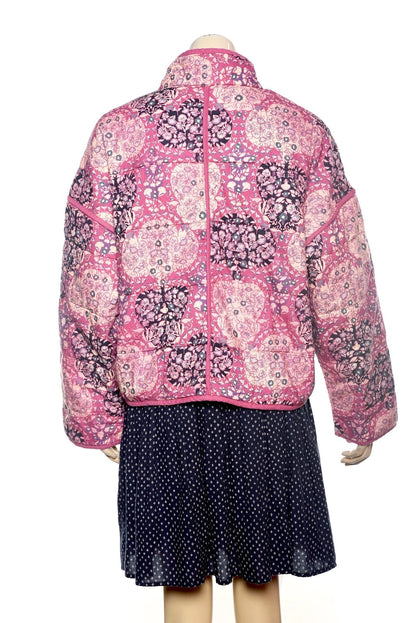 Free People Chloe Jacket – back view pink