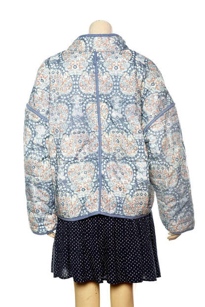 Free People Chloe Jacket – back view sky blue