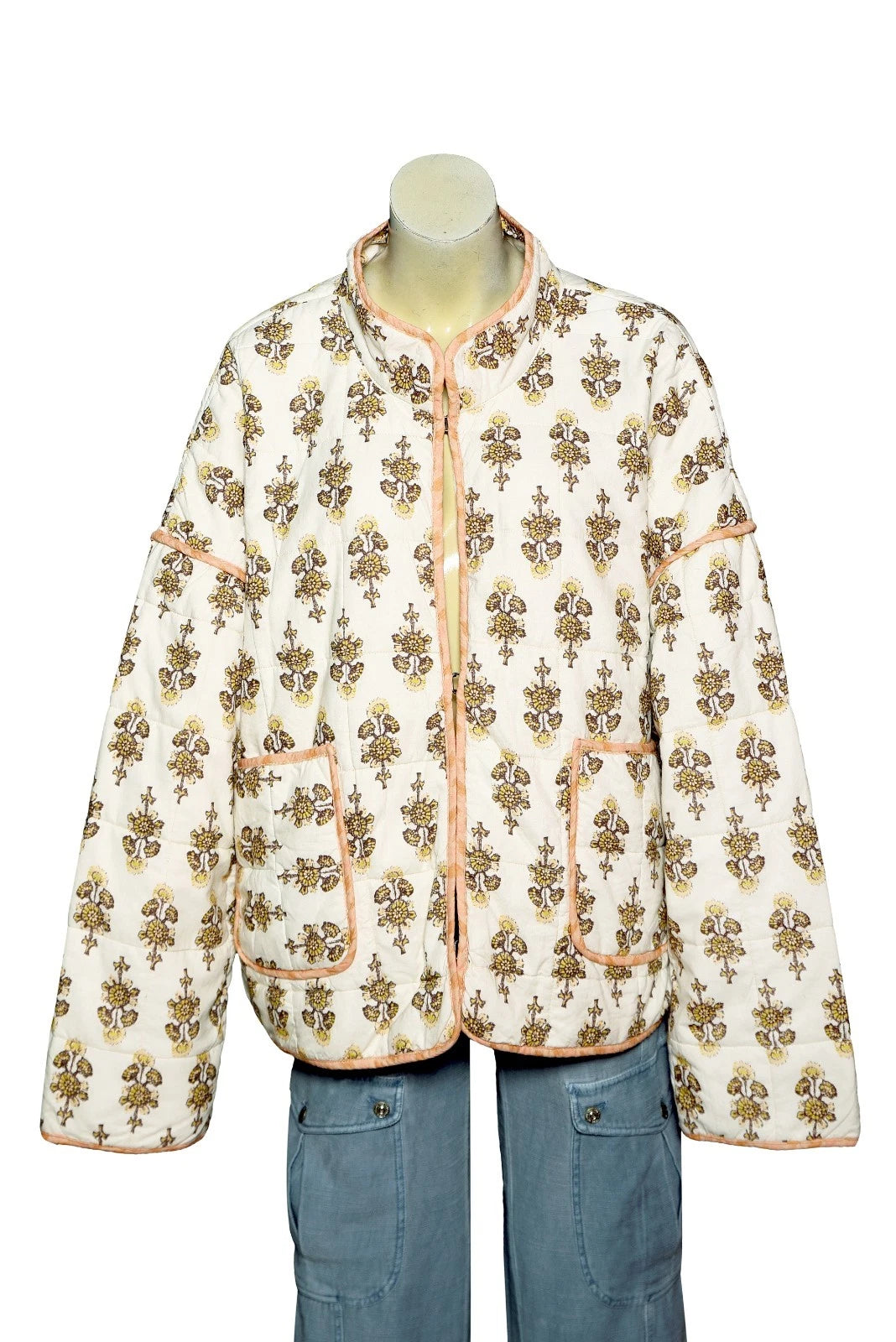 Free People Chloe Jacket – front view ivory