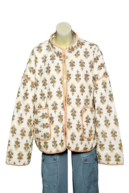 Free People Chloe Jacket – front view ivory