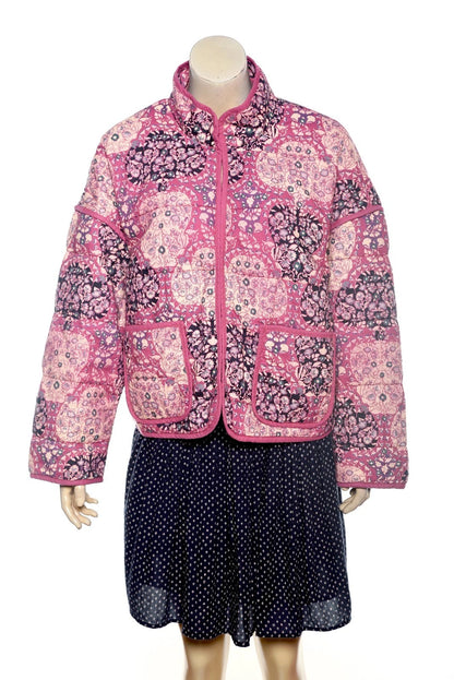 Free People Chloe Jacket – front view pink