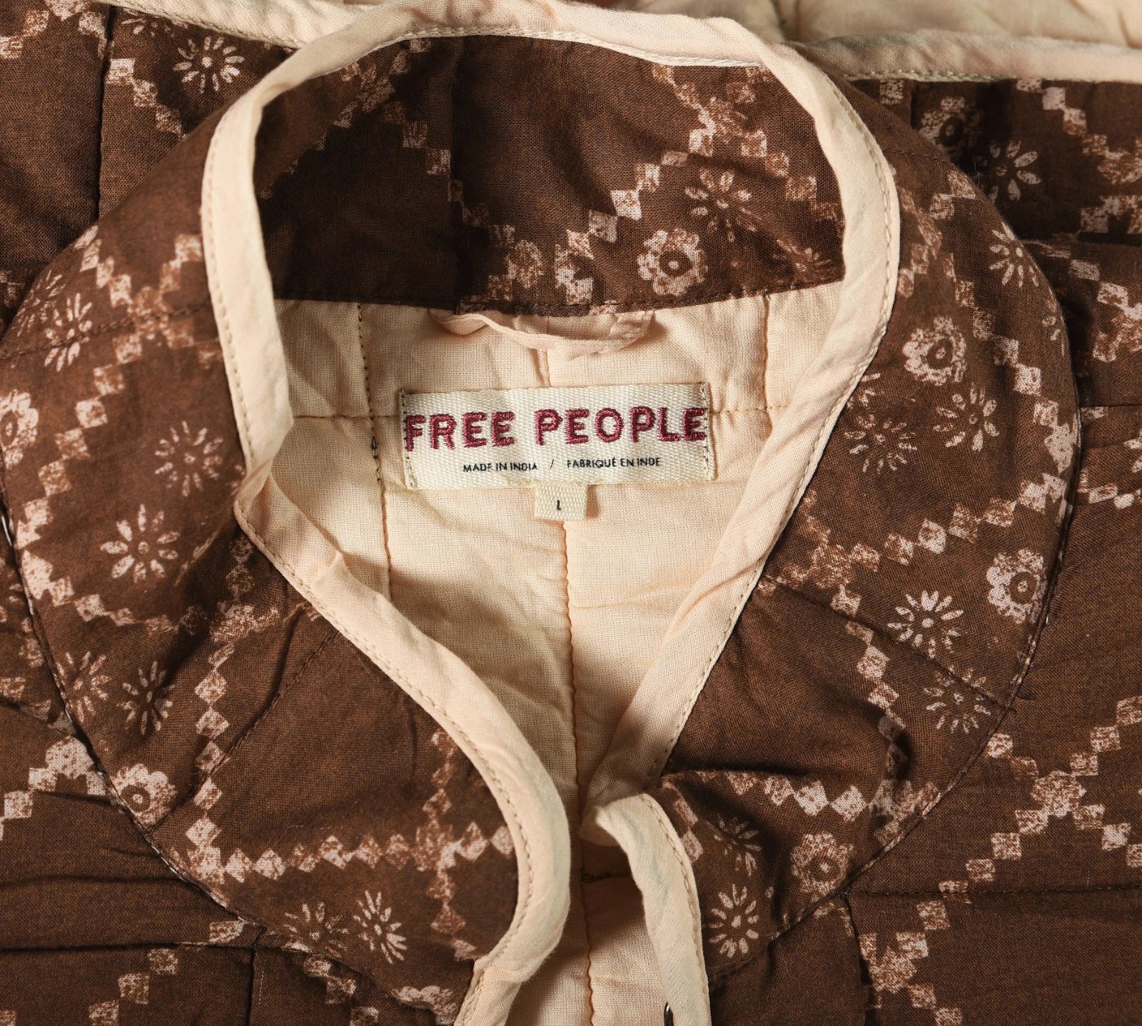 Free People Chloe Jacket – label size brown