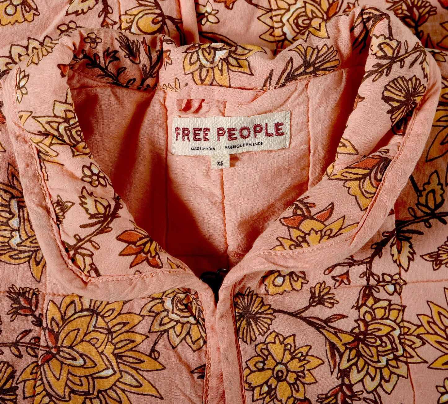 Free People Chloe Jacket – label size peach
