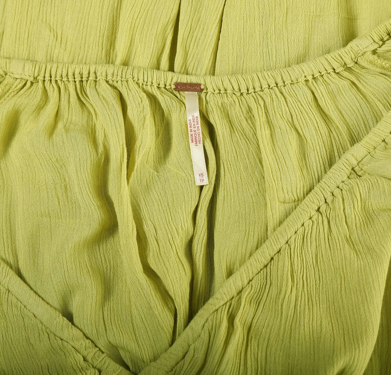 Free People Dixie Maxi Dress – label size yellow