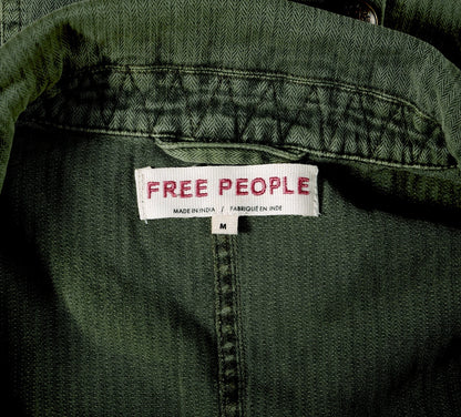 Free People Harlow Blazer – label size green