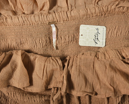 Free People Oasis Midi Dress – label tag brown