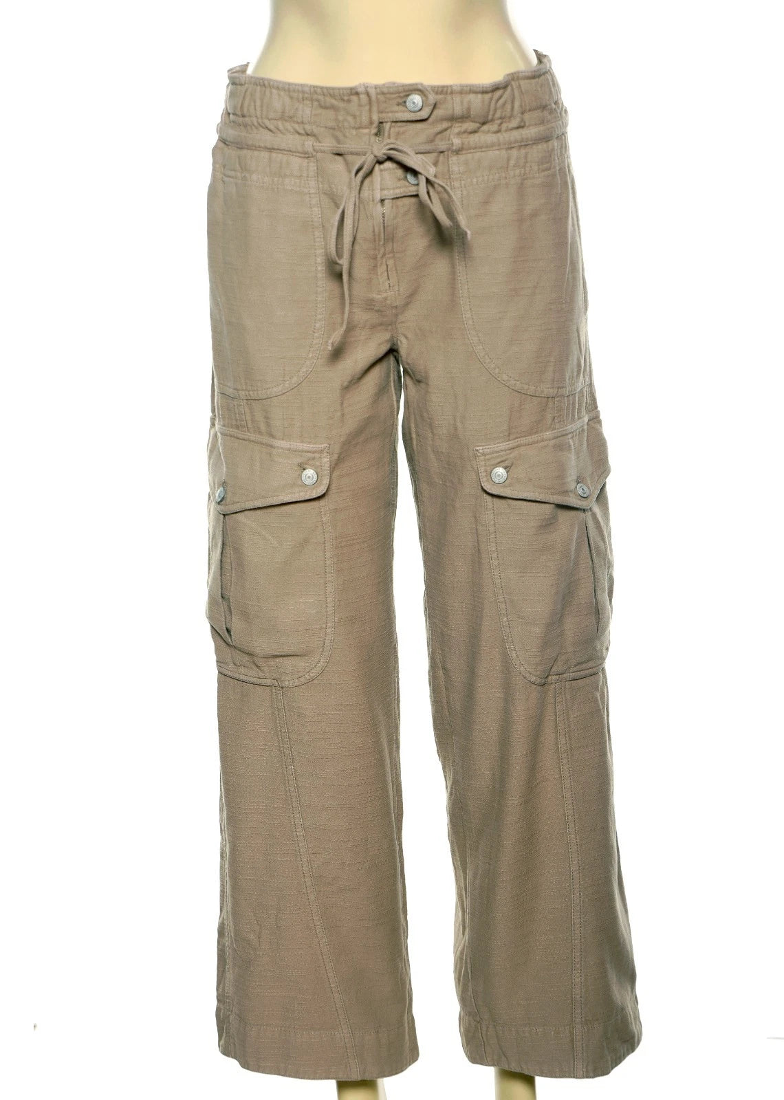 Free People Park Ave Pants – front view brown