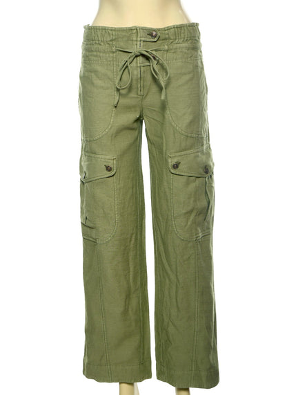 Free People Park Ave Pants – front view green