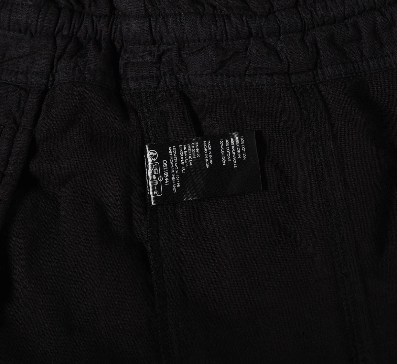 Free People Park Ave Pants – washcare black