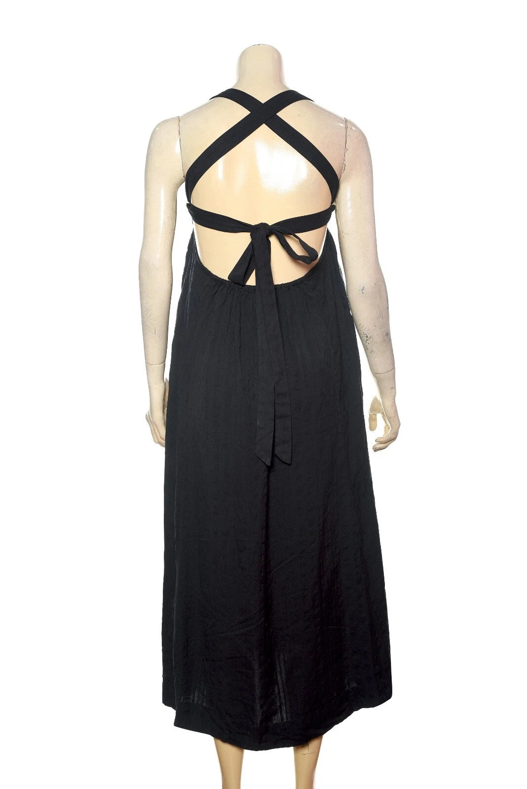 Free People Poppy Midi – back view black