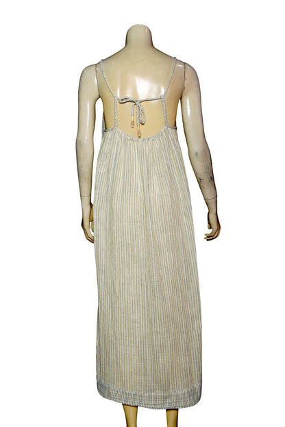 Free People Rio Reversible Midi – back view ivory