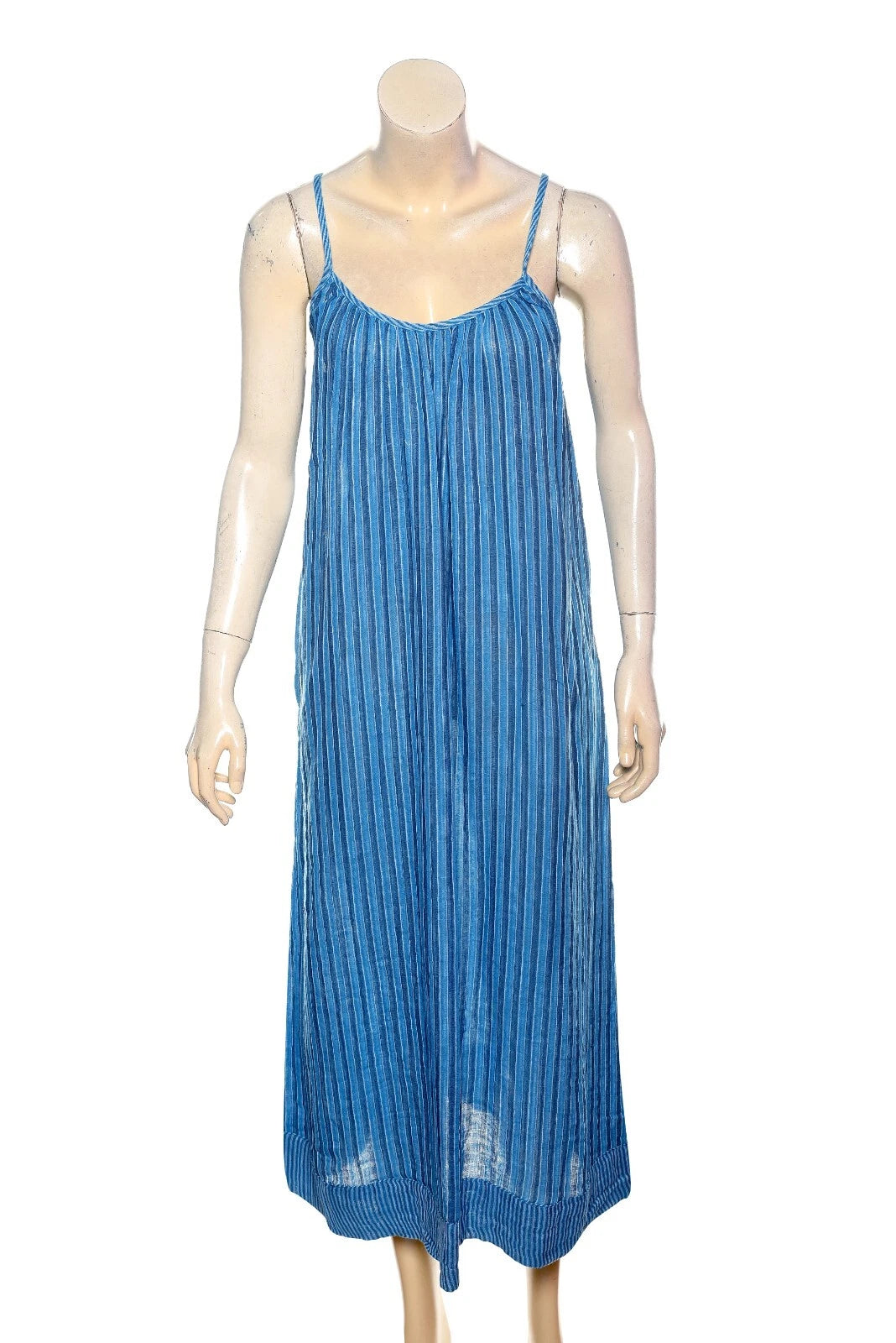 Free People Rio Reversible Midi – front view blue