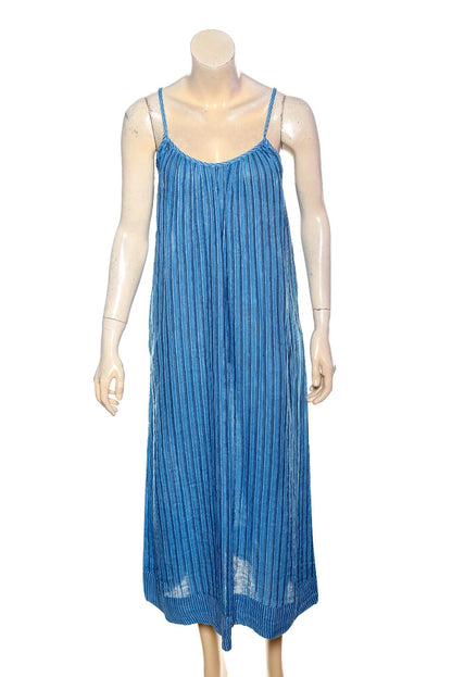 Free People Rio Reversible Midi – front view blue