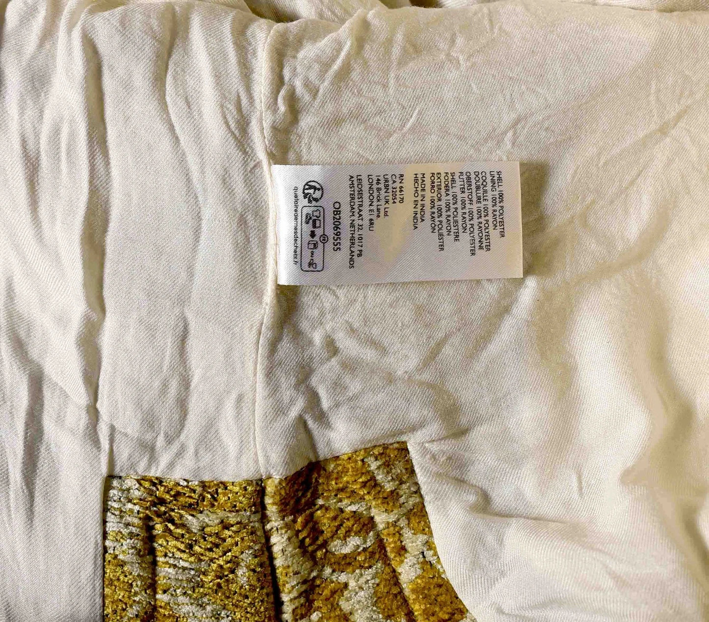 Free People Sabrina Tapestry Jacket – washcare yellow