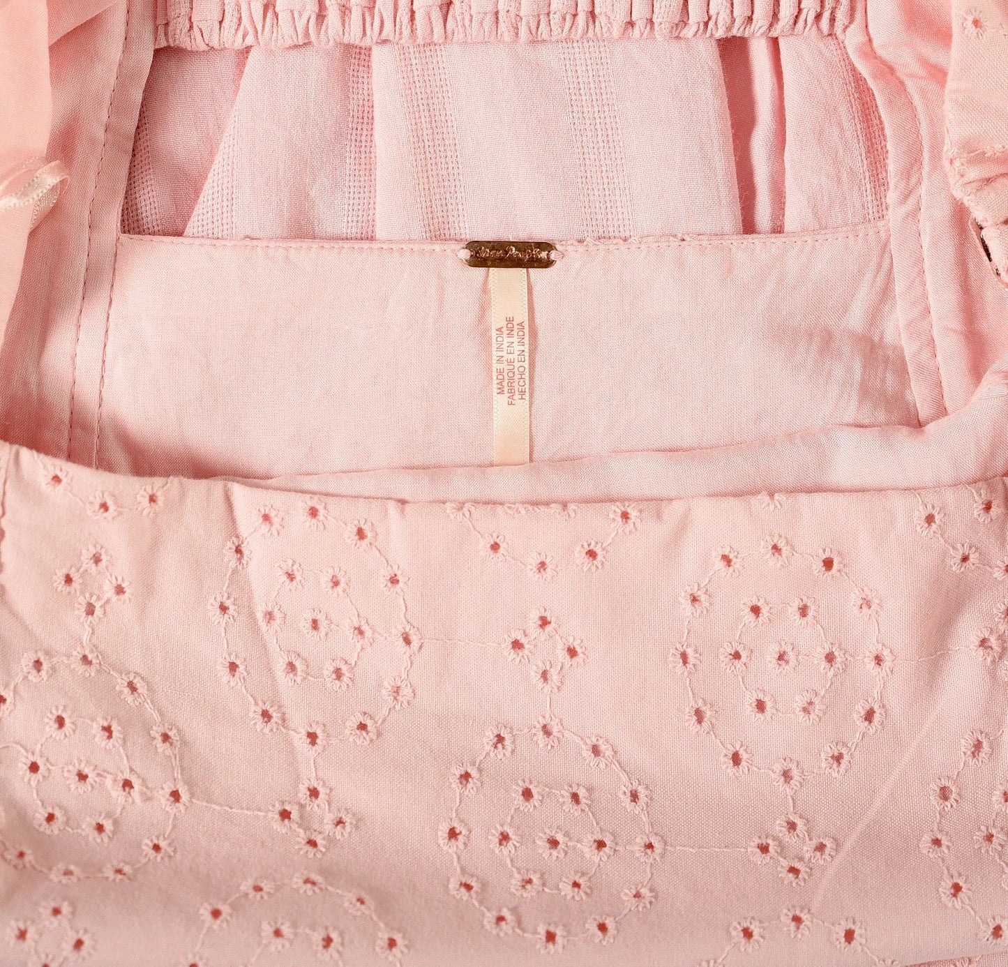 Free People Salvador Midi Dress –label  pink