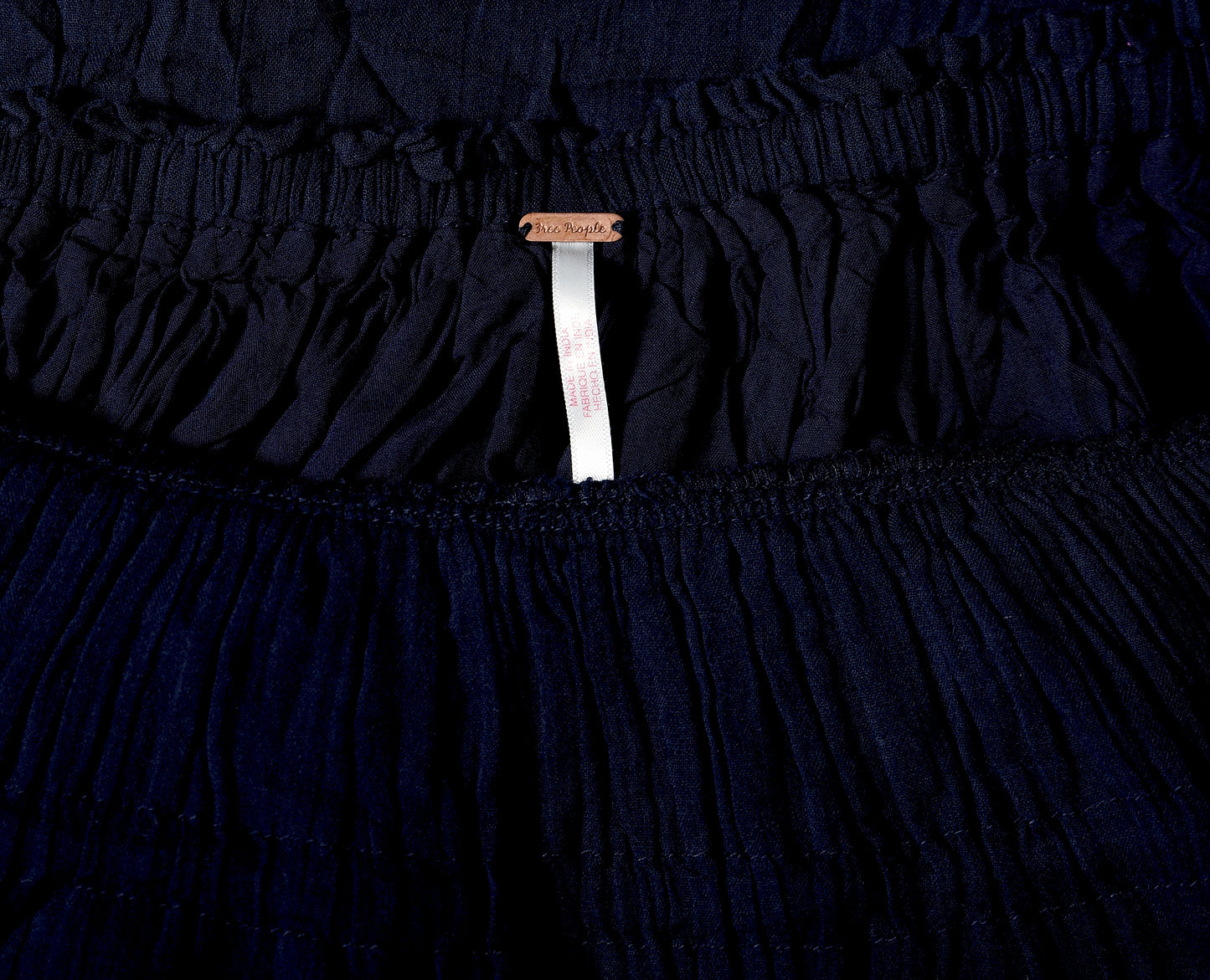 Free People Taking Sides Maxi Dress – label blue