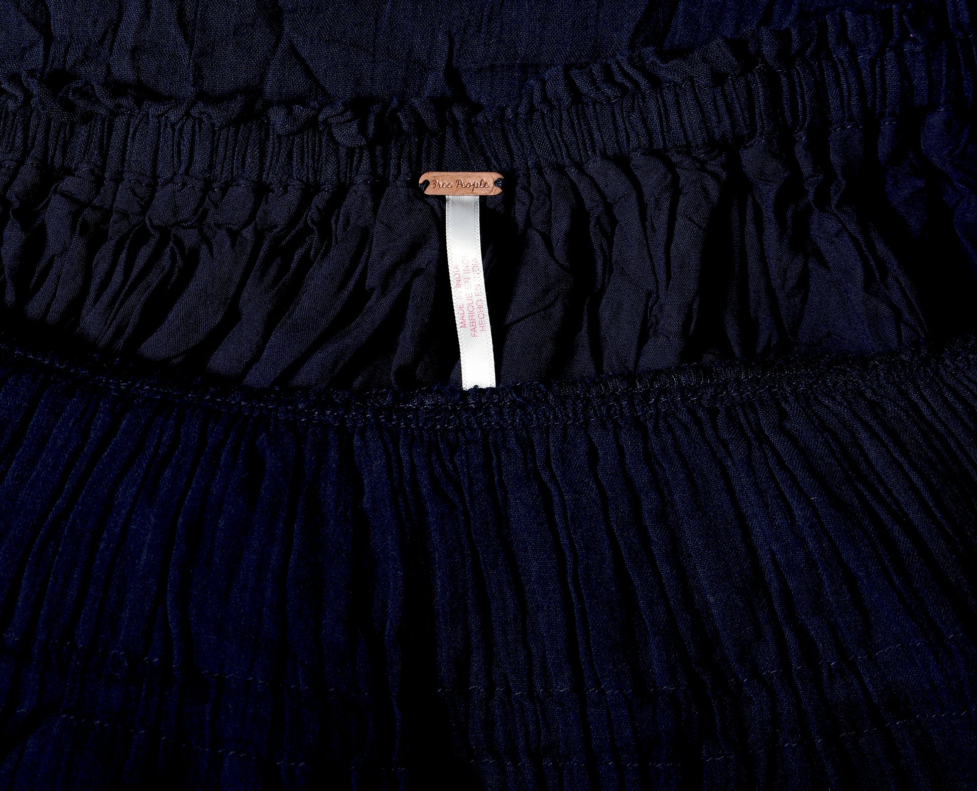 Free People Taking Sides Maxi Dress – label blue