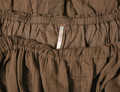 Free People Taking Sides Maxi Dress – label brown