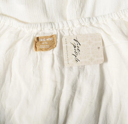 Free People Trail Of Flowers Maxi – tag label xl ivory