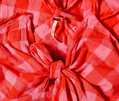 Free People Via Midi Dress – label red