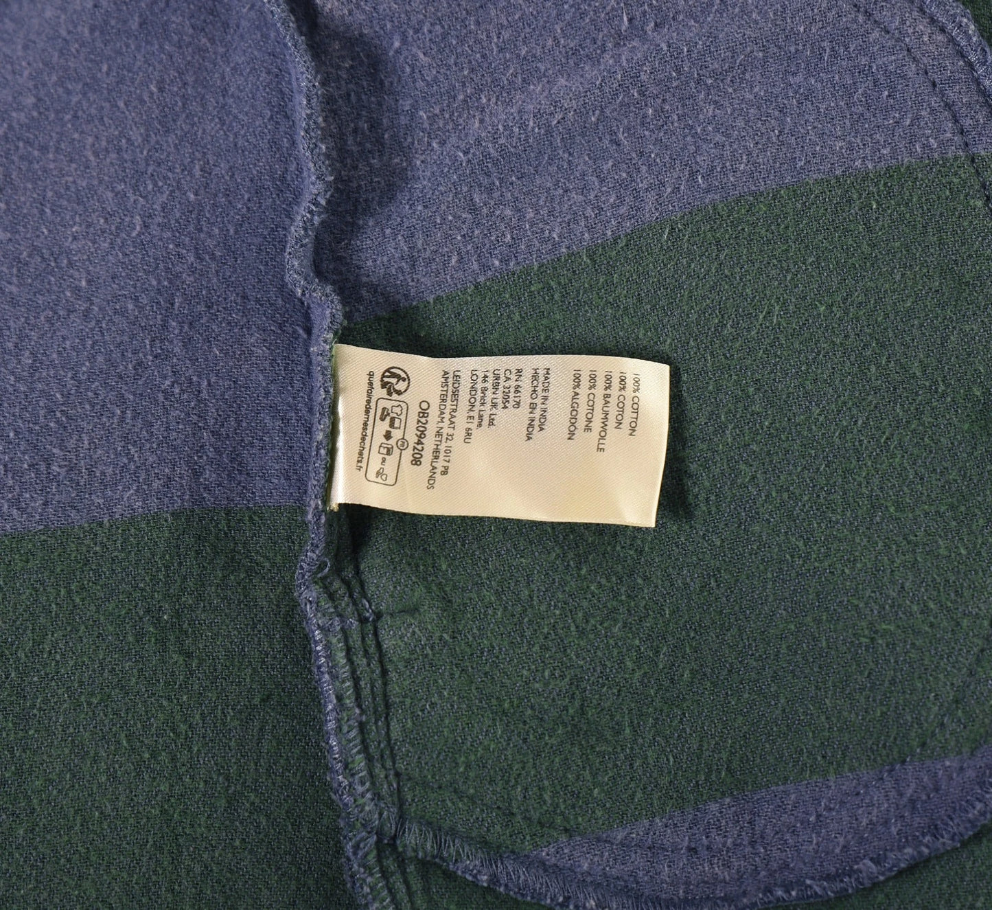 Free People We The Free Arizona Sky Striped Pullover – washcare green blue