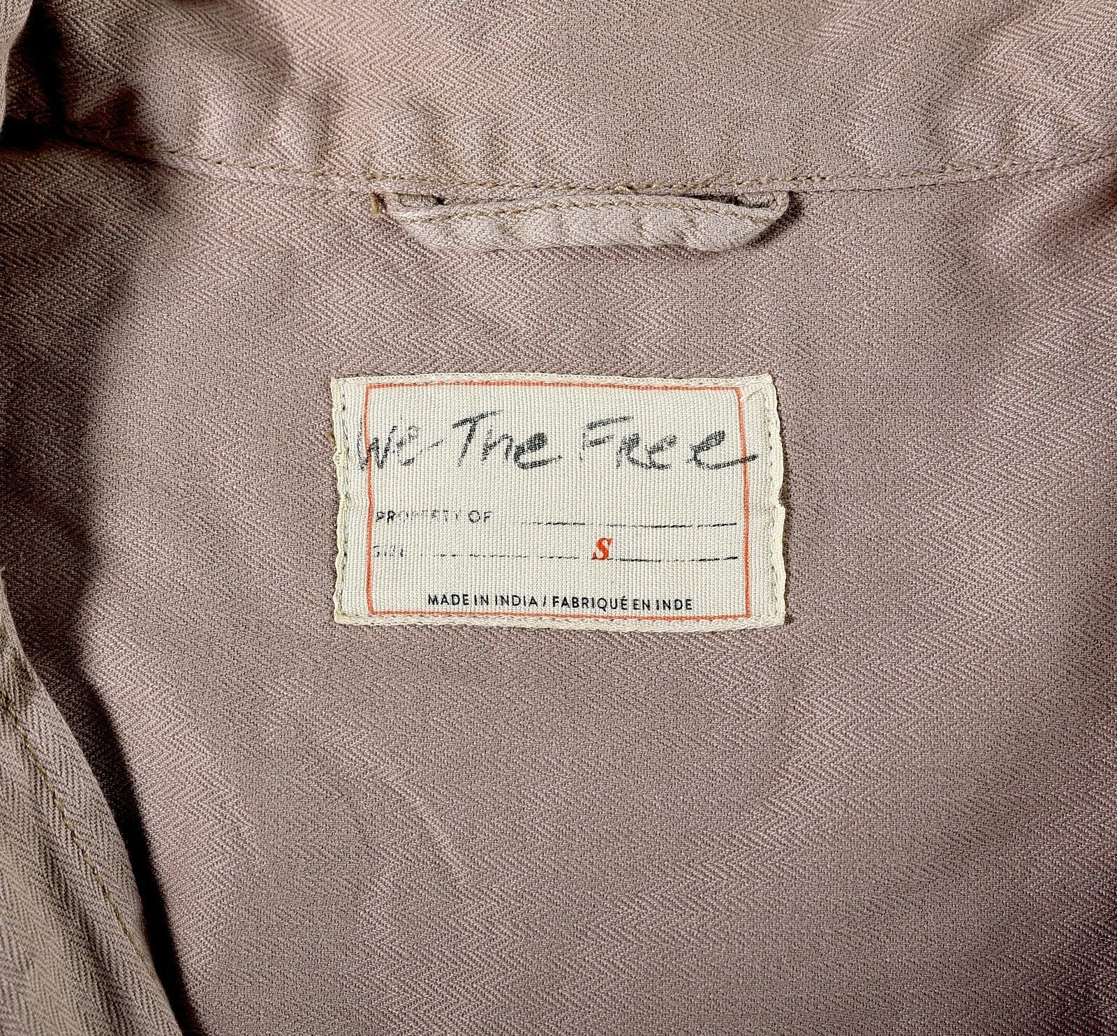 Free People We The Free Arya Utility Jacket – label S brown