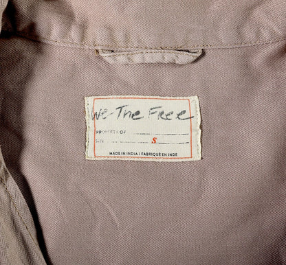 Free People We The Free Arya Utility Jacket – label S brown