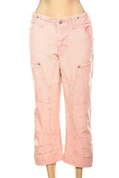 Free People We The Free Supersonic Slim Pants – front view pink
