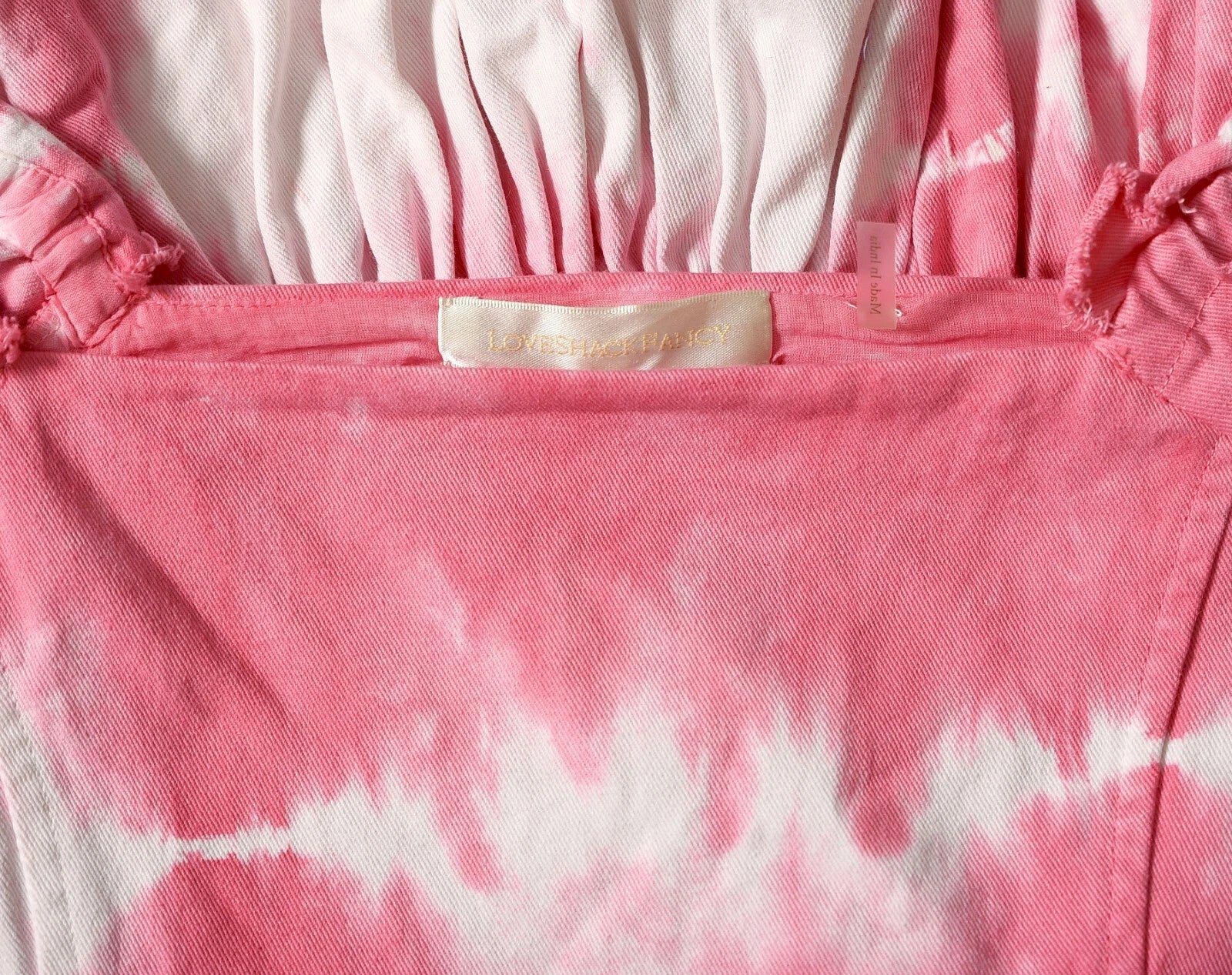 LoveShackFancy Chai Dress – label pink