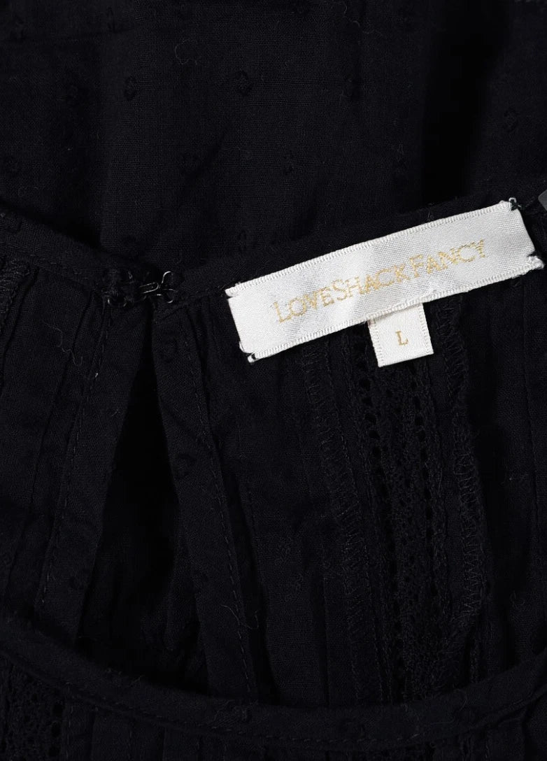 LoveShackFancy Natasha Heritage Mini Dress